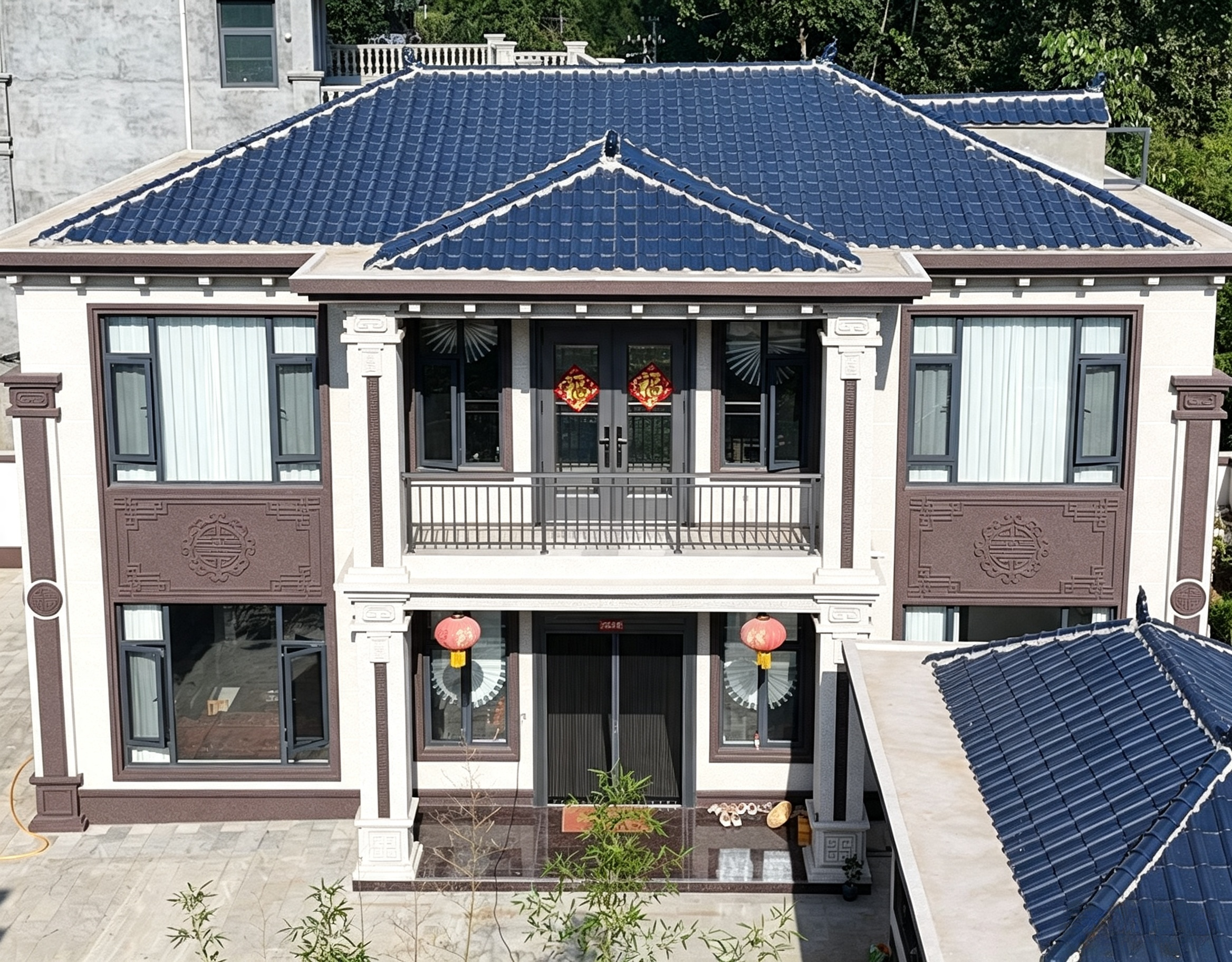 河南漯河嘉乐迪仿石漆工程案例