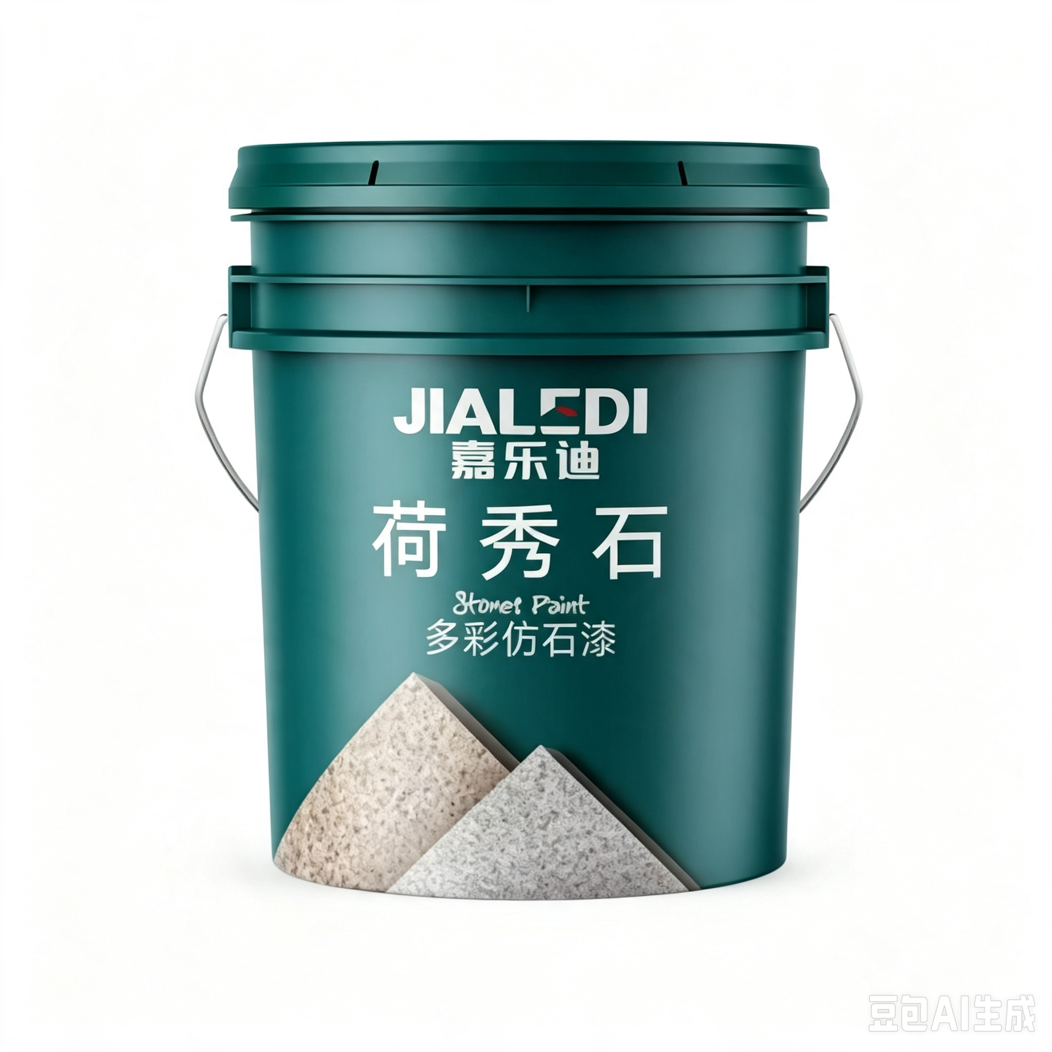 荷秀石多彩仿石漆